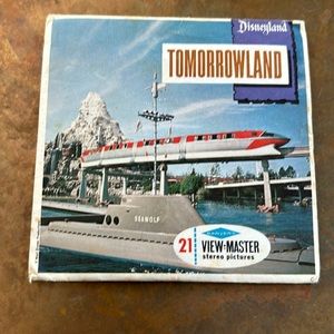 Vintage View Master Photo Reels                      Disneyland Tomorrowland